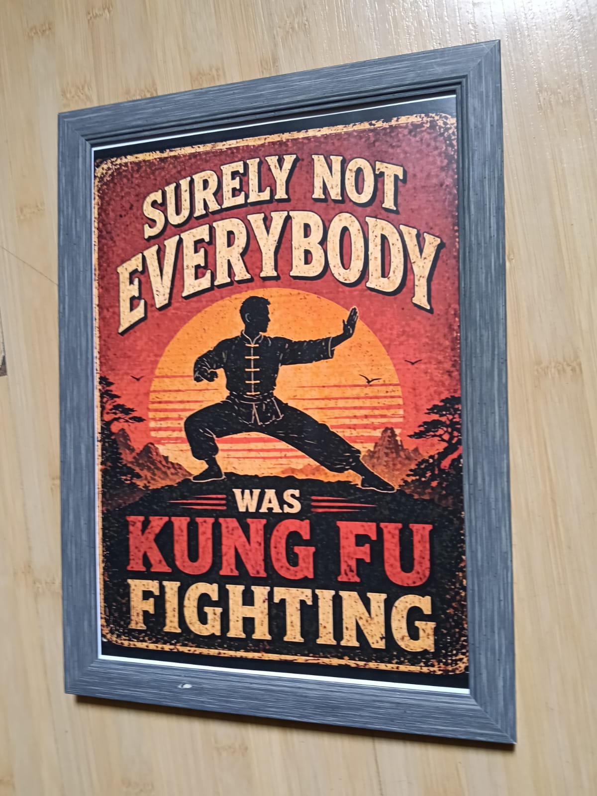 Tablou "Kung Fu Fighting"