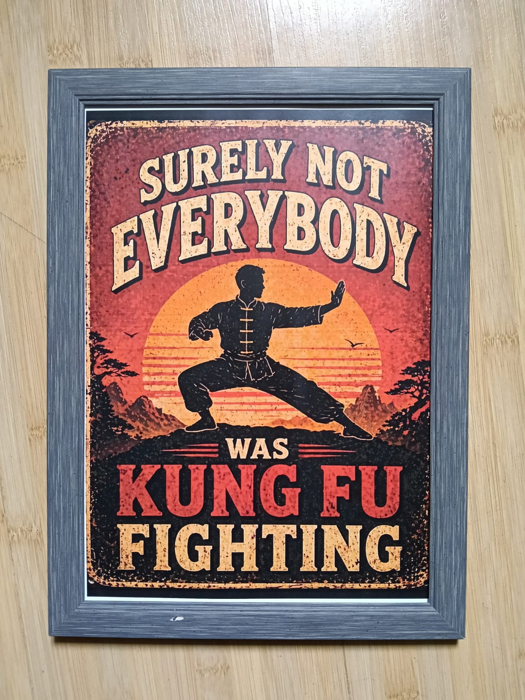 Tablou "Kung Fu Fighting"