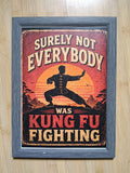 Tablou "Kung Fu Fighting"