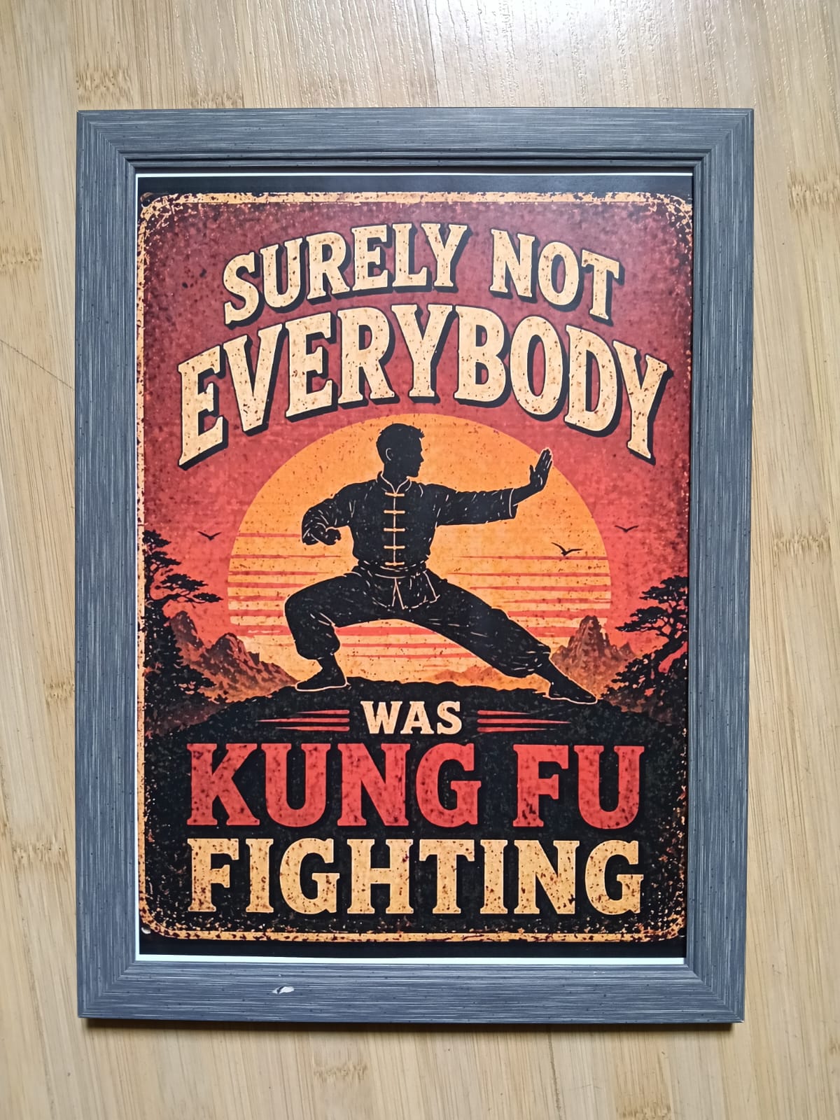 Tablou "Kung Fu Fighting"