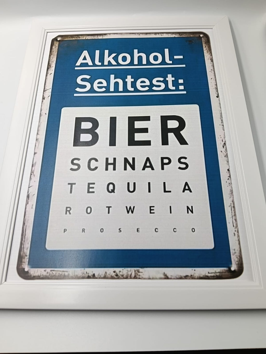 Tablou "Alkohol Sehtest"