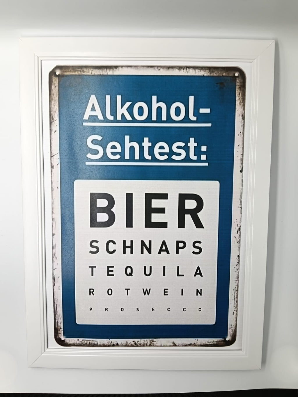 Tablou "Alkohol Sehtest"