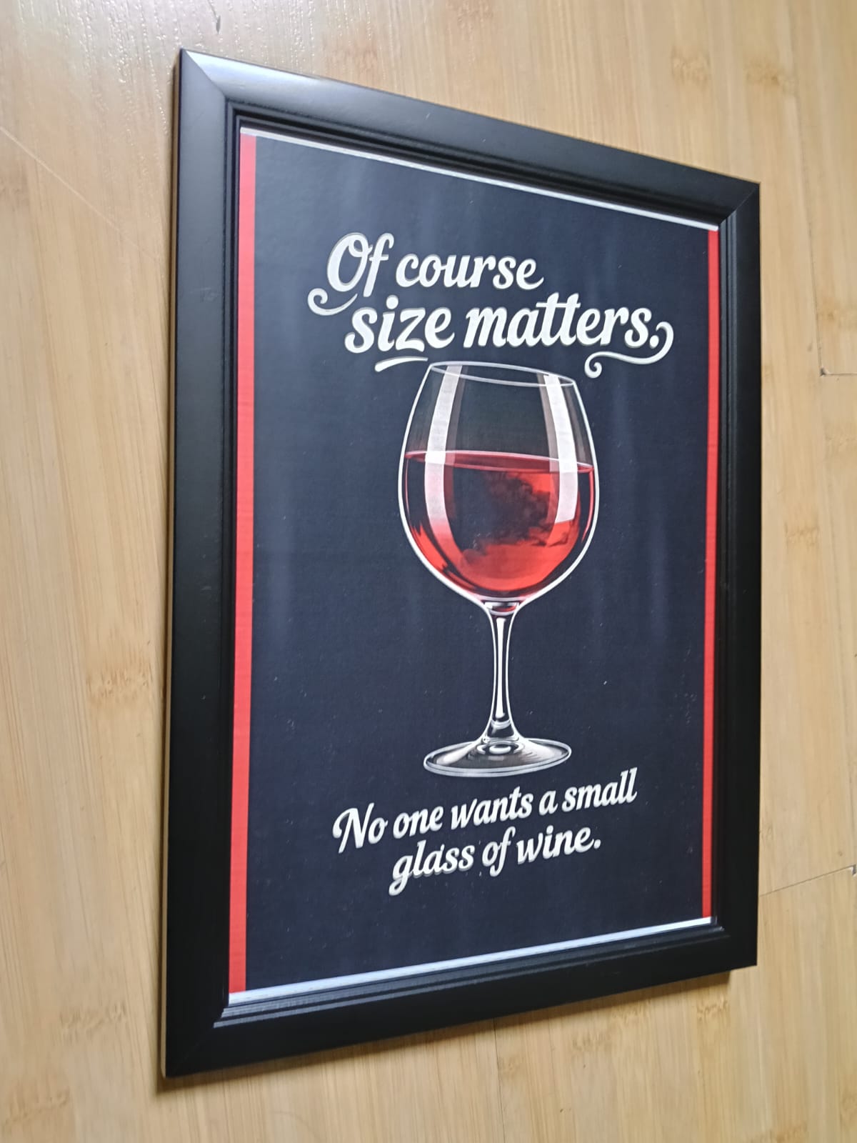 Tablou "Size Matters"