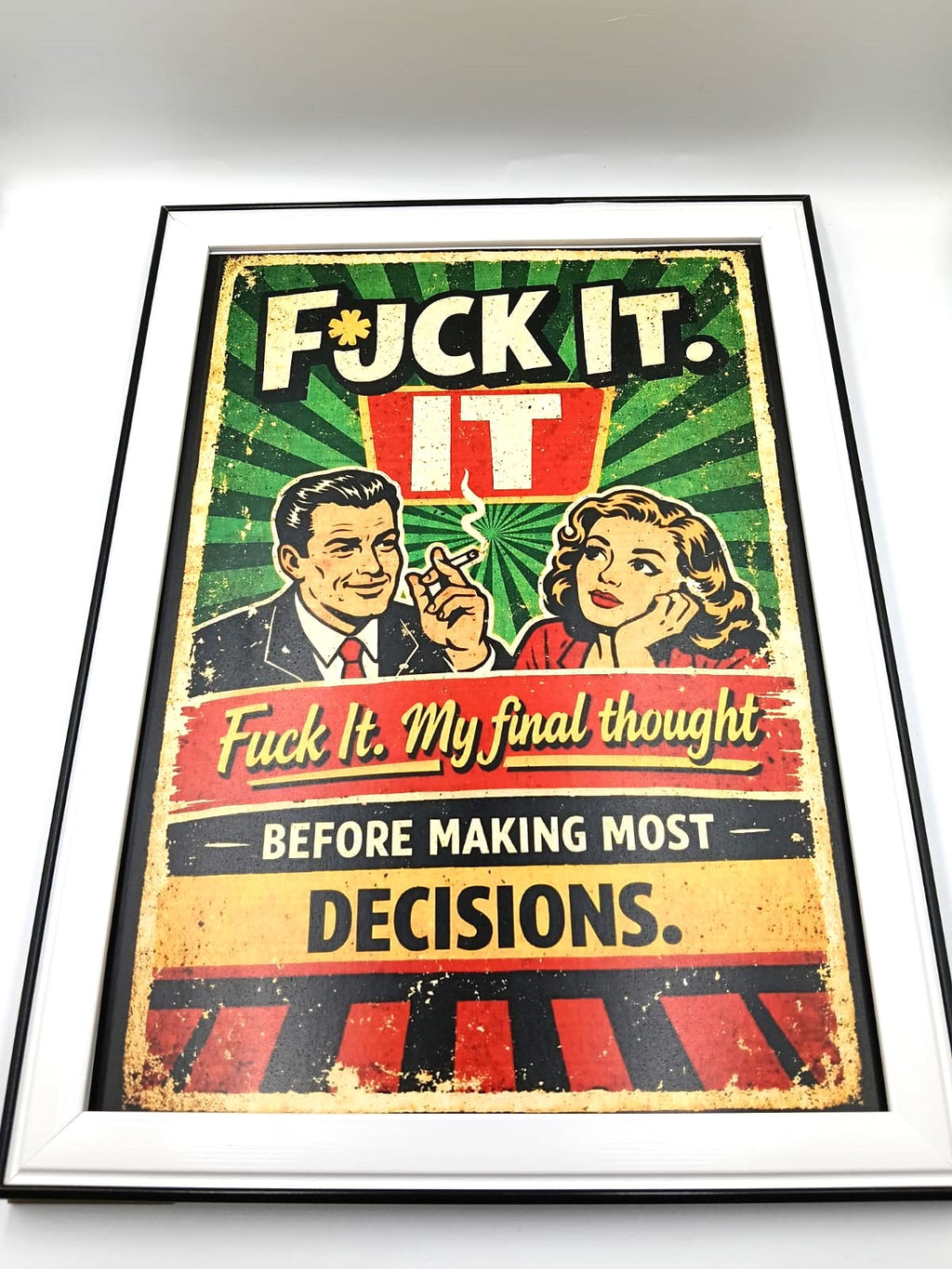 Tablou "F*ck It"