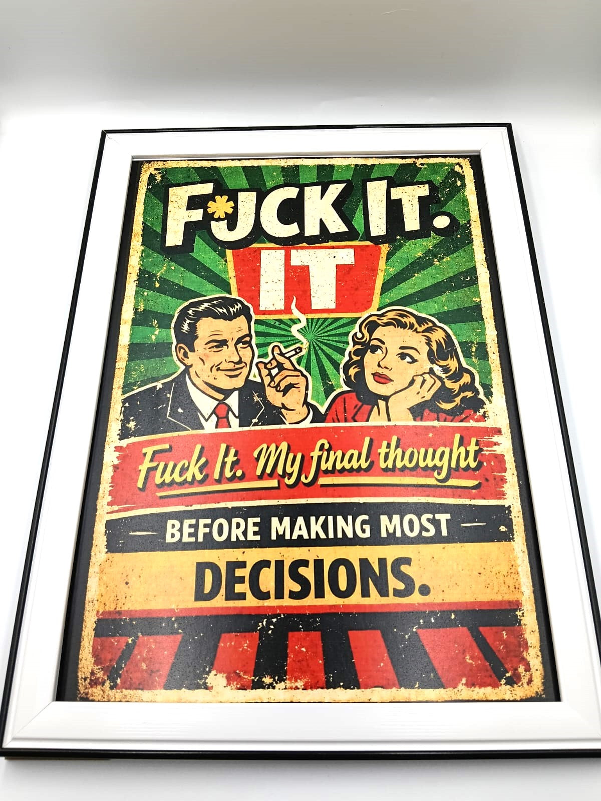 Tablou "F*ck It"