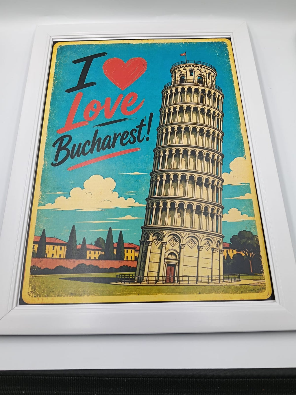 Tablou "I love Bucharest 2"