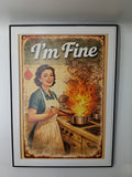 Tablou "I'm Fine"