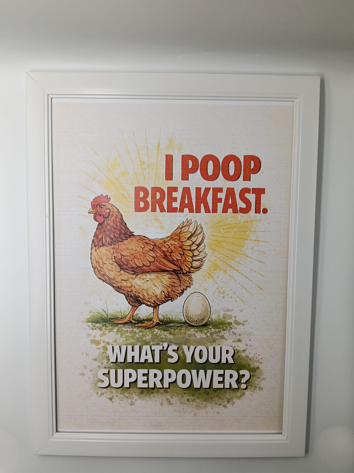Tablou "Chicken Superpower 2"