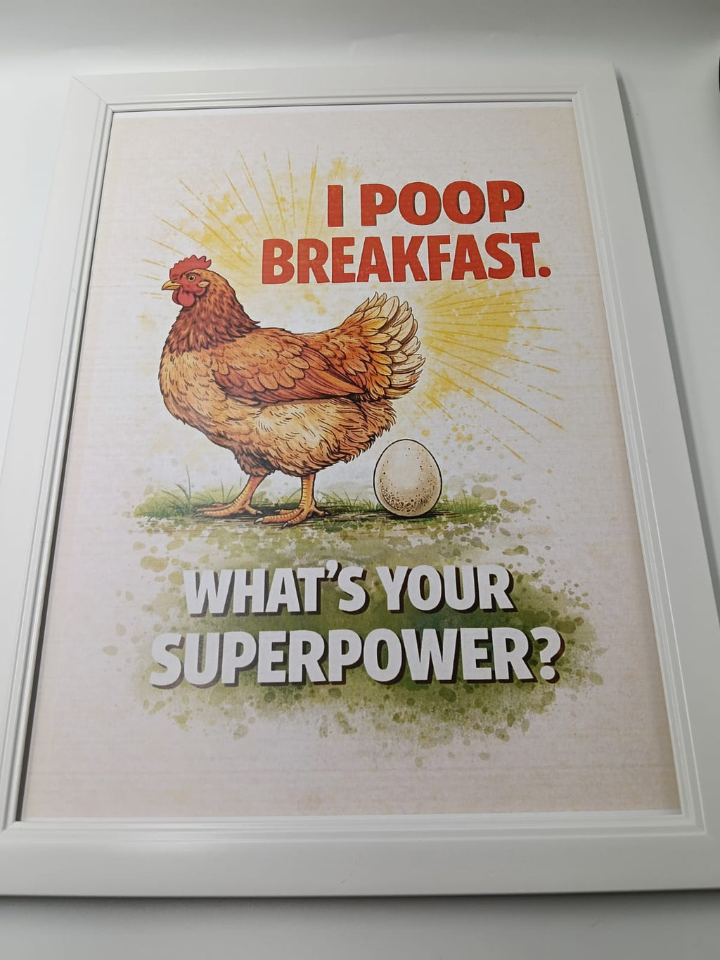 Tablou "Chicken Superpower 2"