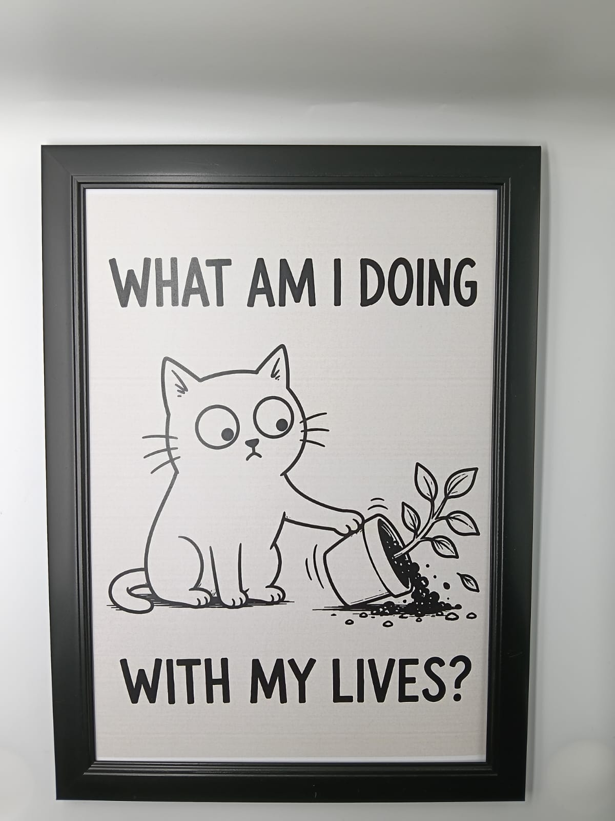 Tablou "What am i Doing?"