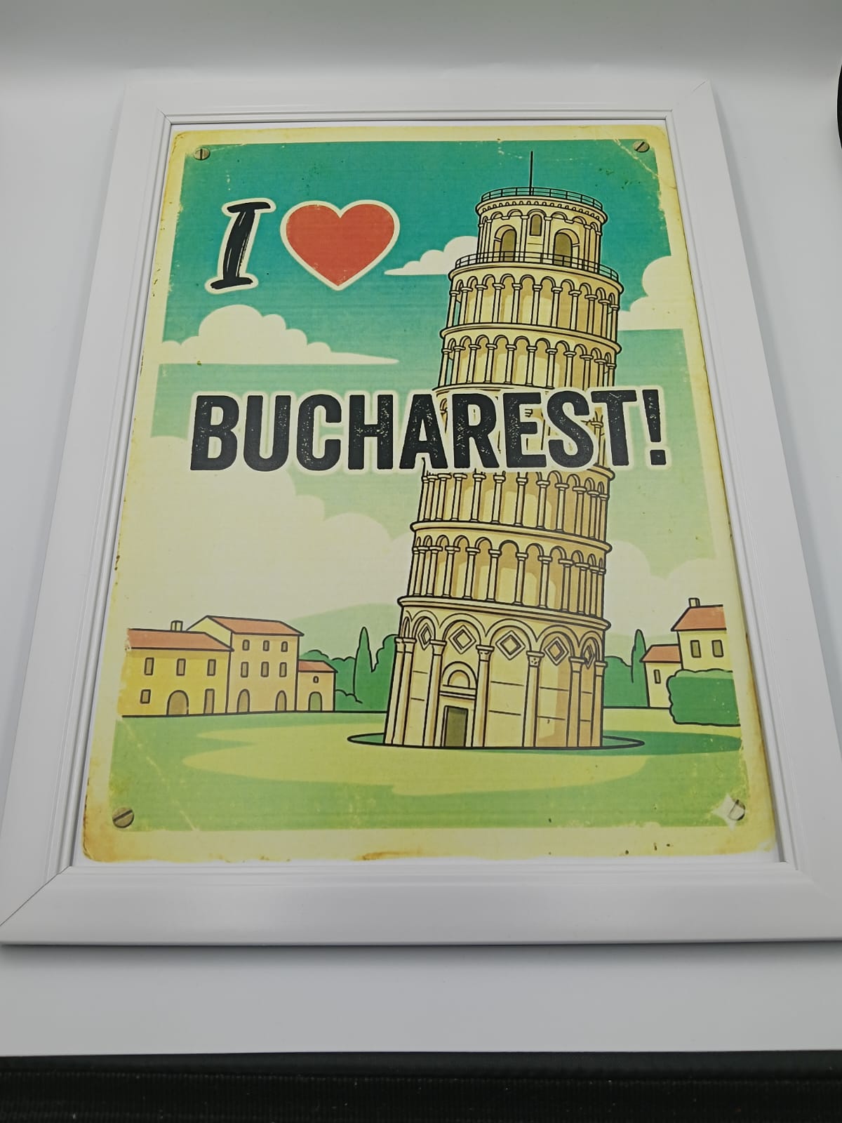 Tablou "I Love Bucharest"
