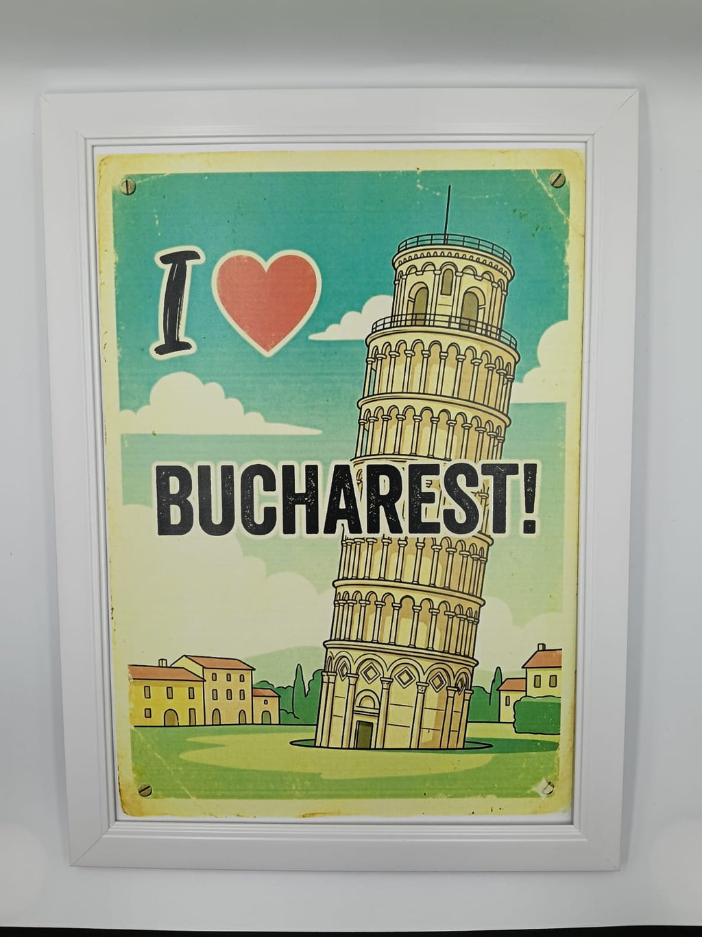 Tablou "I Love Bucharest"