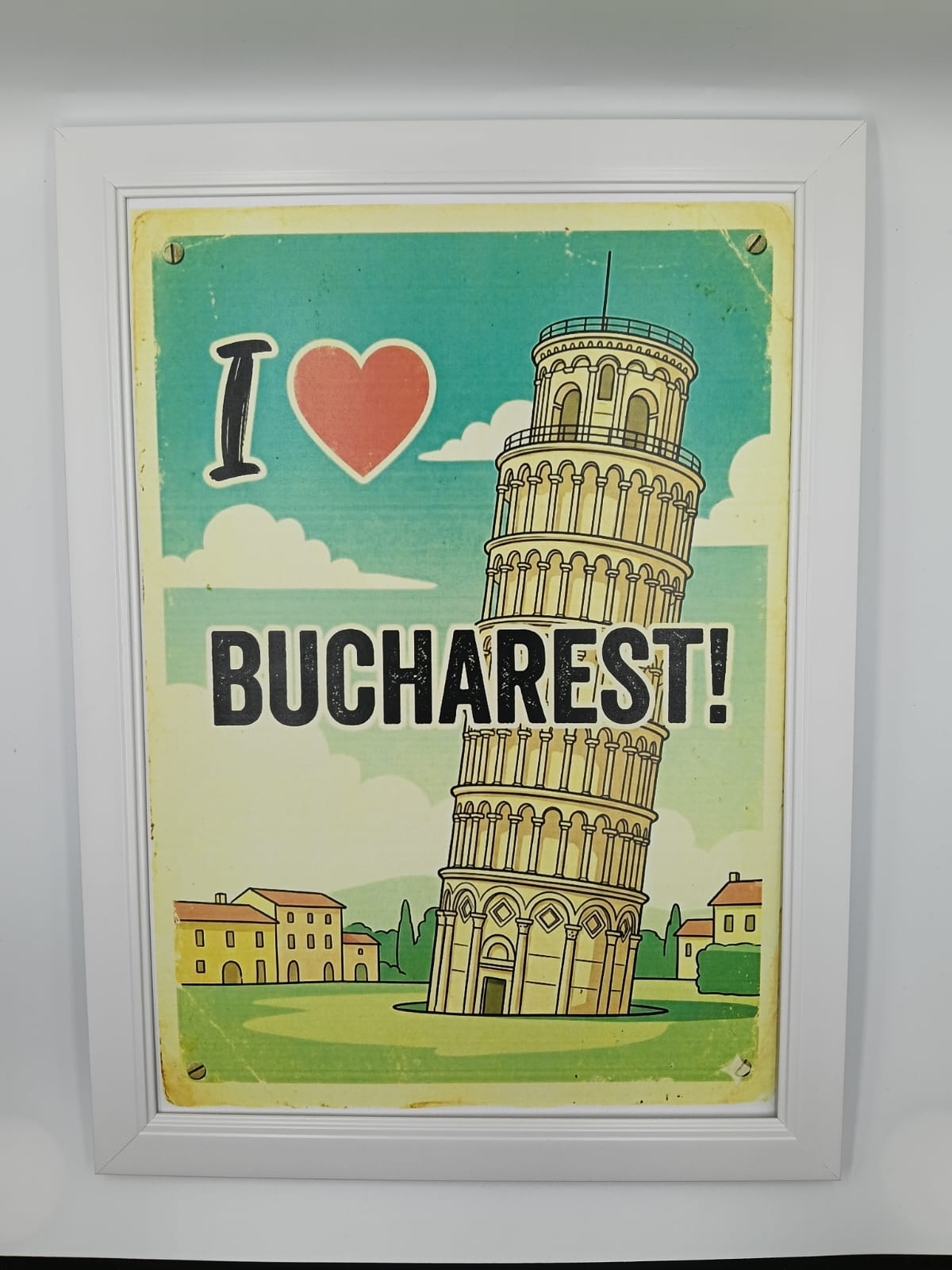 Tablou "I Love Bucharest"