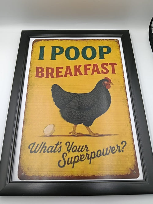 Tablou "SuperPower Chicken"