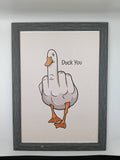 Tablou "Duck You"