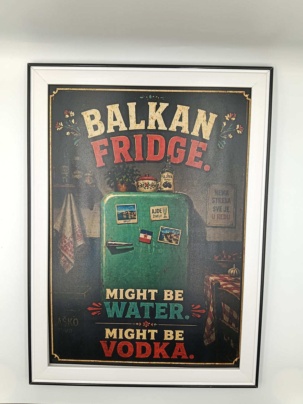 Tablou "Balkan Fridge"