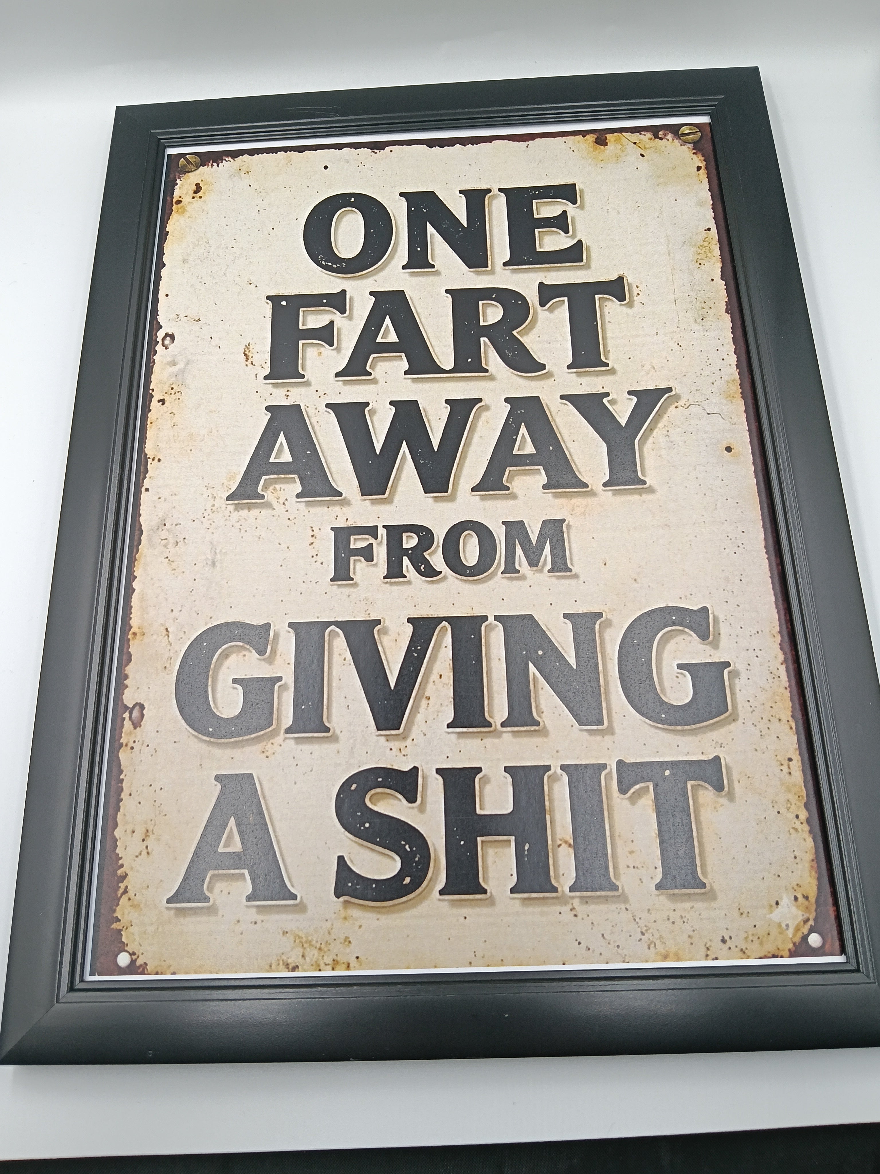 Tablou "One Fart Away"