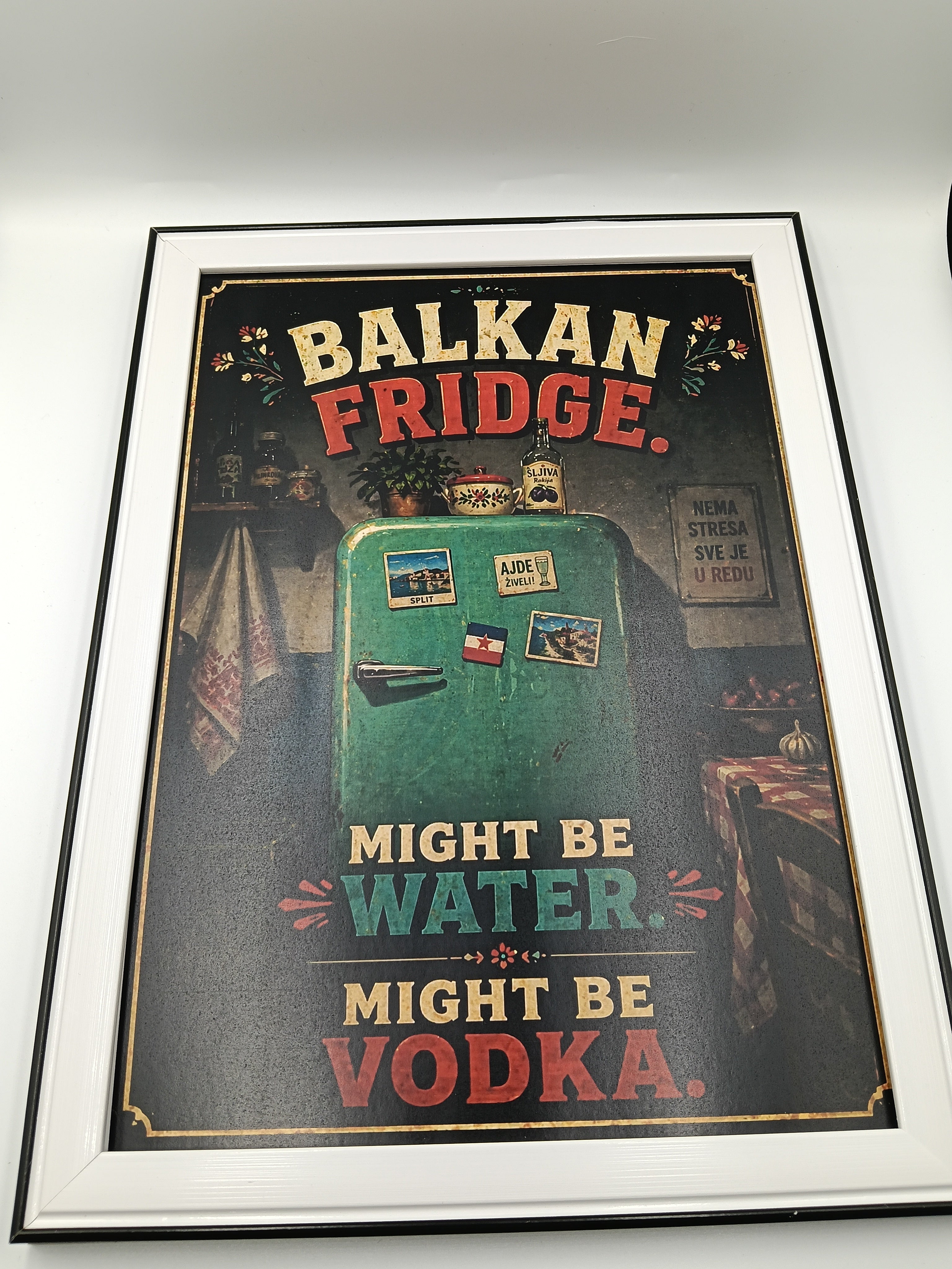 Tablou "Balkan Fridge"