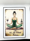 Tablou "Life Is Balance"